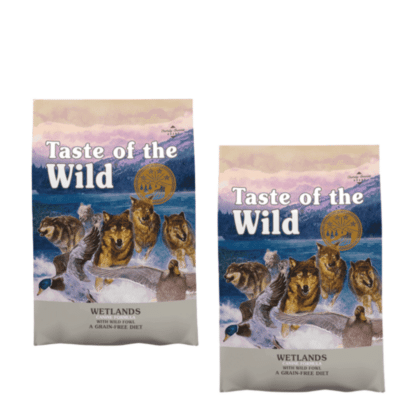 דיל 2 יח' טייסט אוף דה ווילד ברווז לכלב 12.2 ק"ג Taste of the wild | אין כפל הנחות ומבצעים