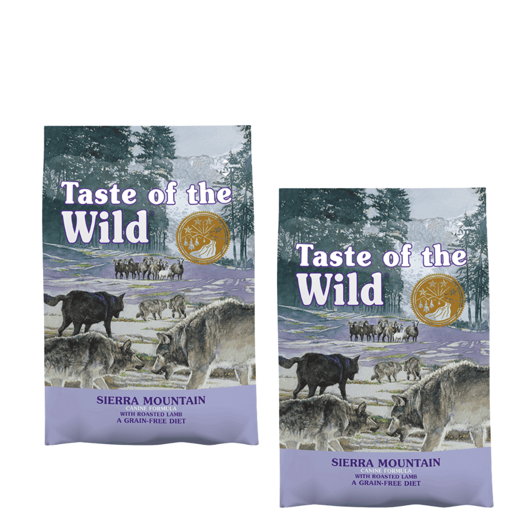 דיל 2 יח' טייסט אוף דה ווילד כבש 12.2 ק"ג Taste of the wild | אין כפל הנחות ומבצעים