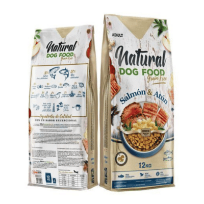 נטורל היפואלרגני סלמון טונה ותפוח אדמה 12 ק"ג natural