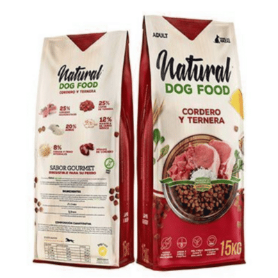 נטורל טלה ובקר 15 ק"ג natural